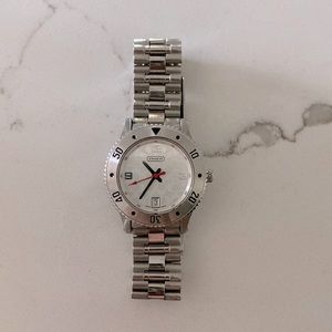 Coach silver women’s watch